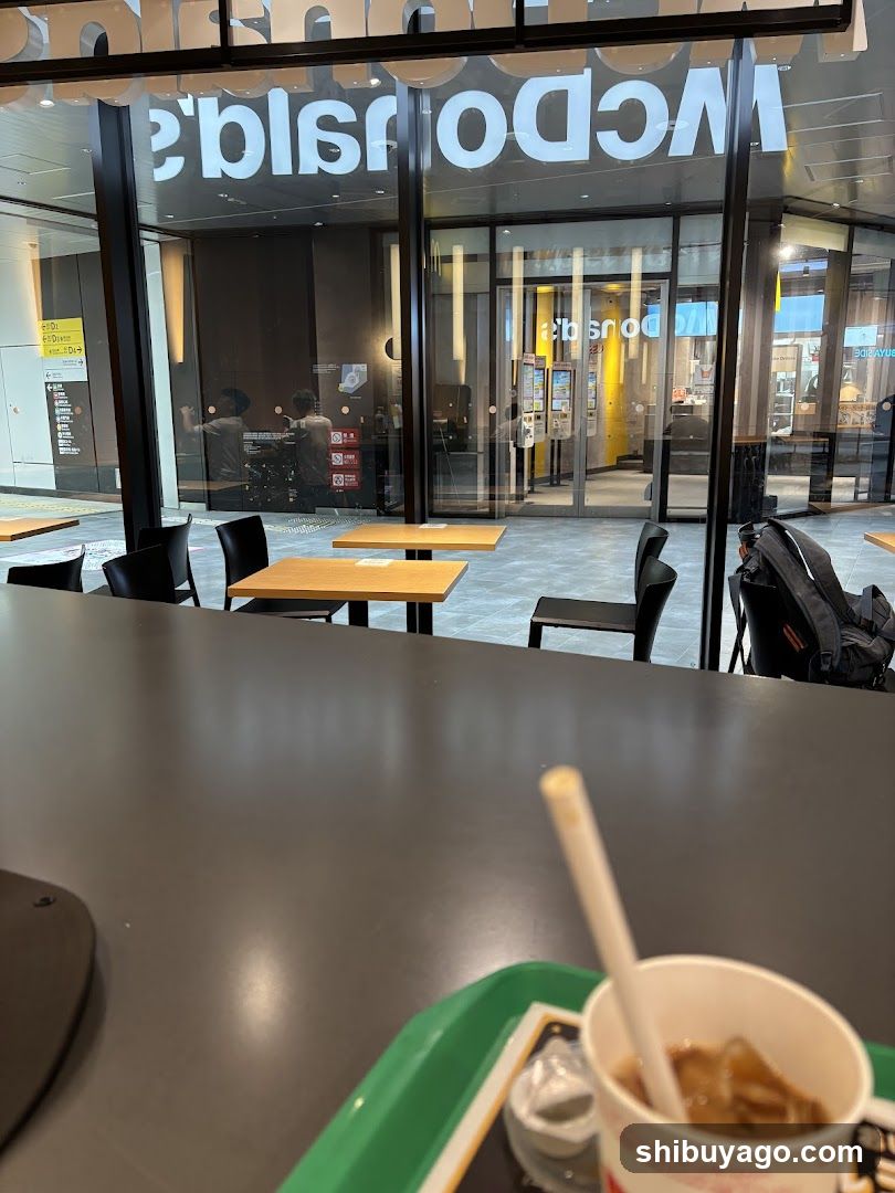 McDonald's Interior View