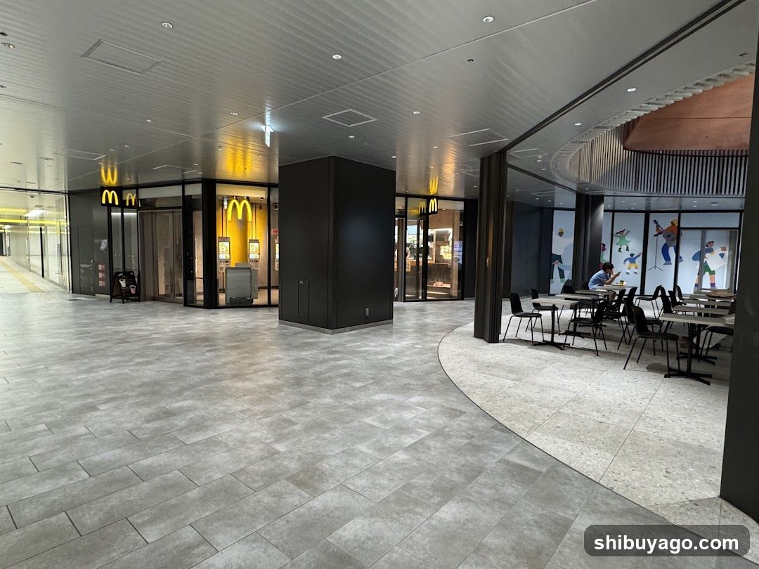 McDonald's Interior View