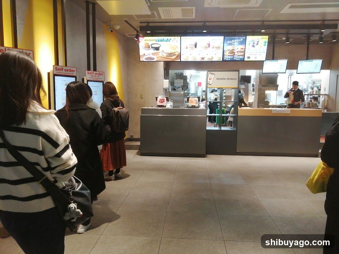 Fast Food Restaurant Interior