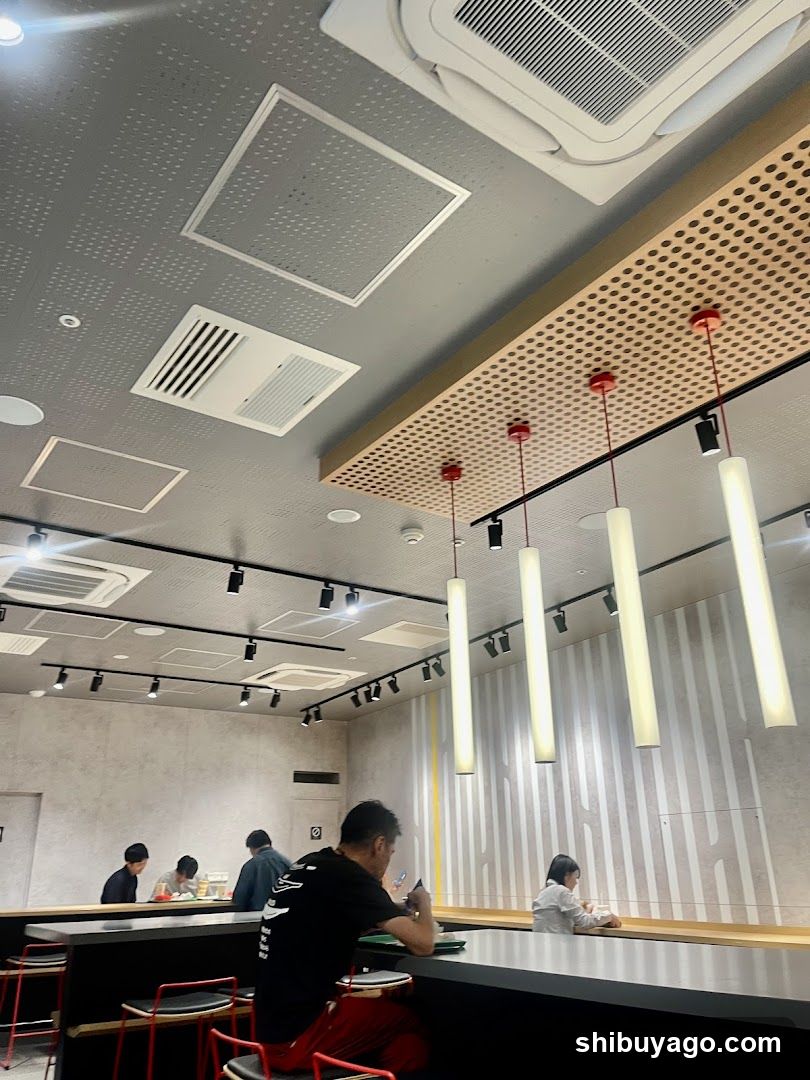 Interior of a modern cafe or restaurant