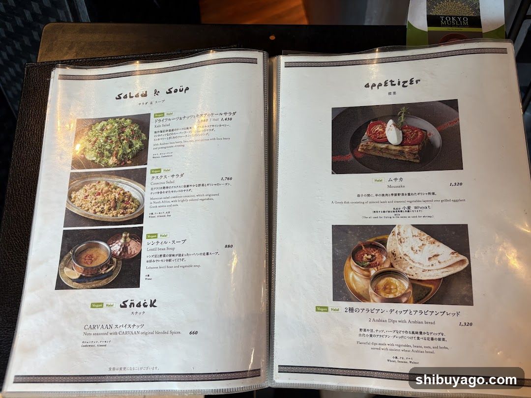 Salad & Soup Menu