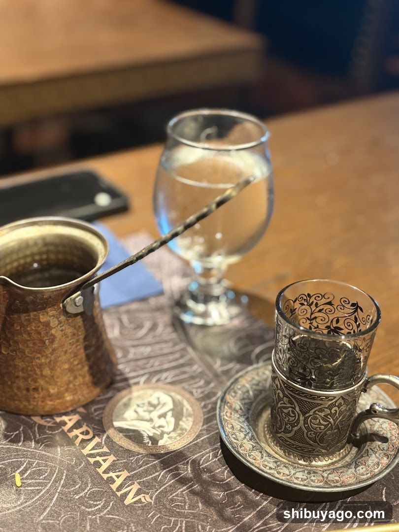 Coffee and Tea Set on Table