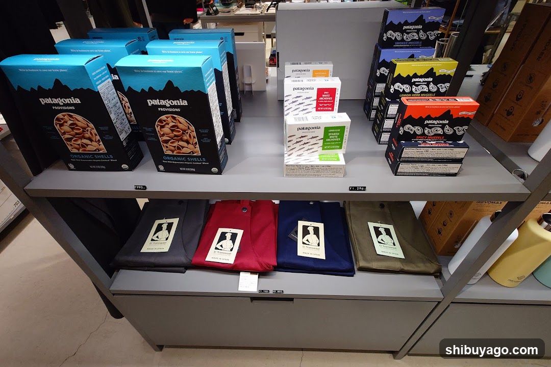 Patagonia Merchandise Display