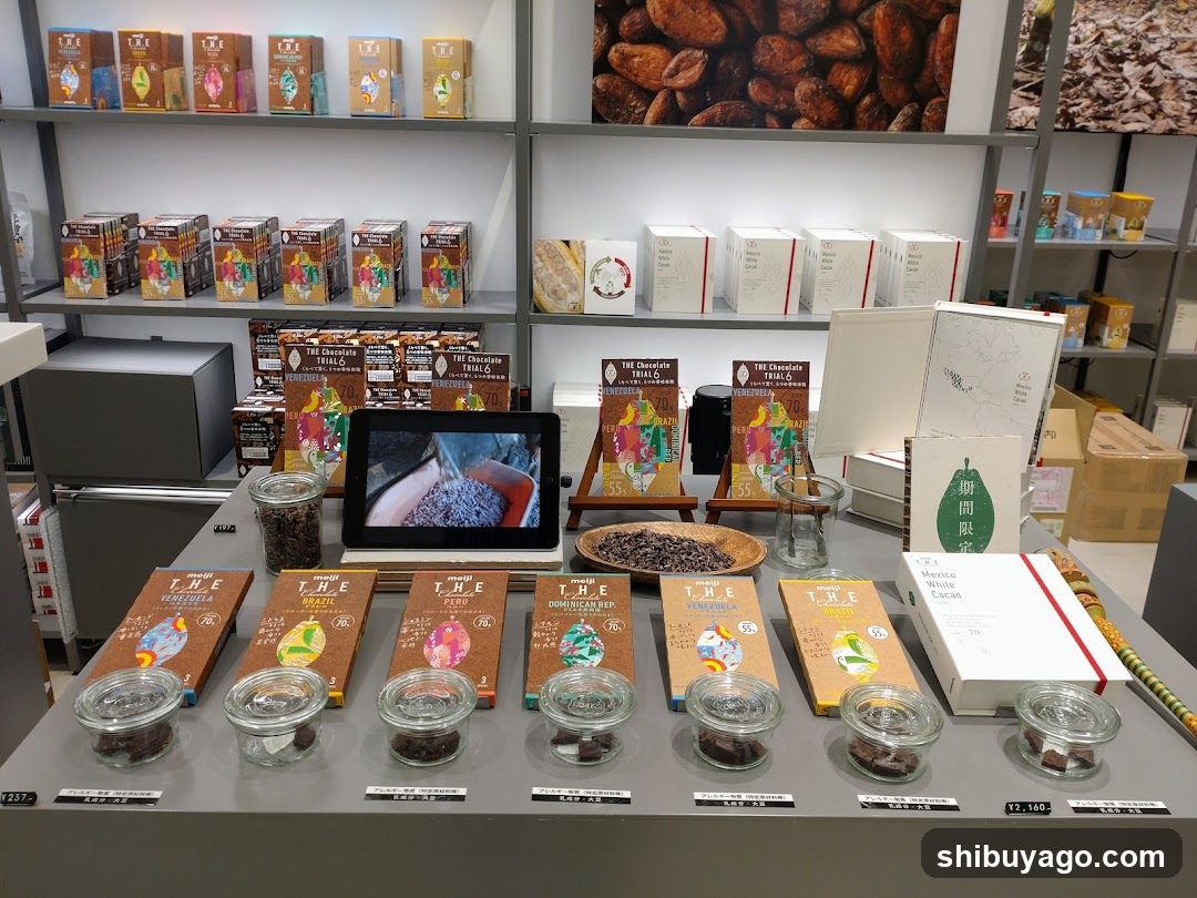 Chocolate Shop Display