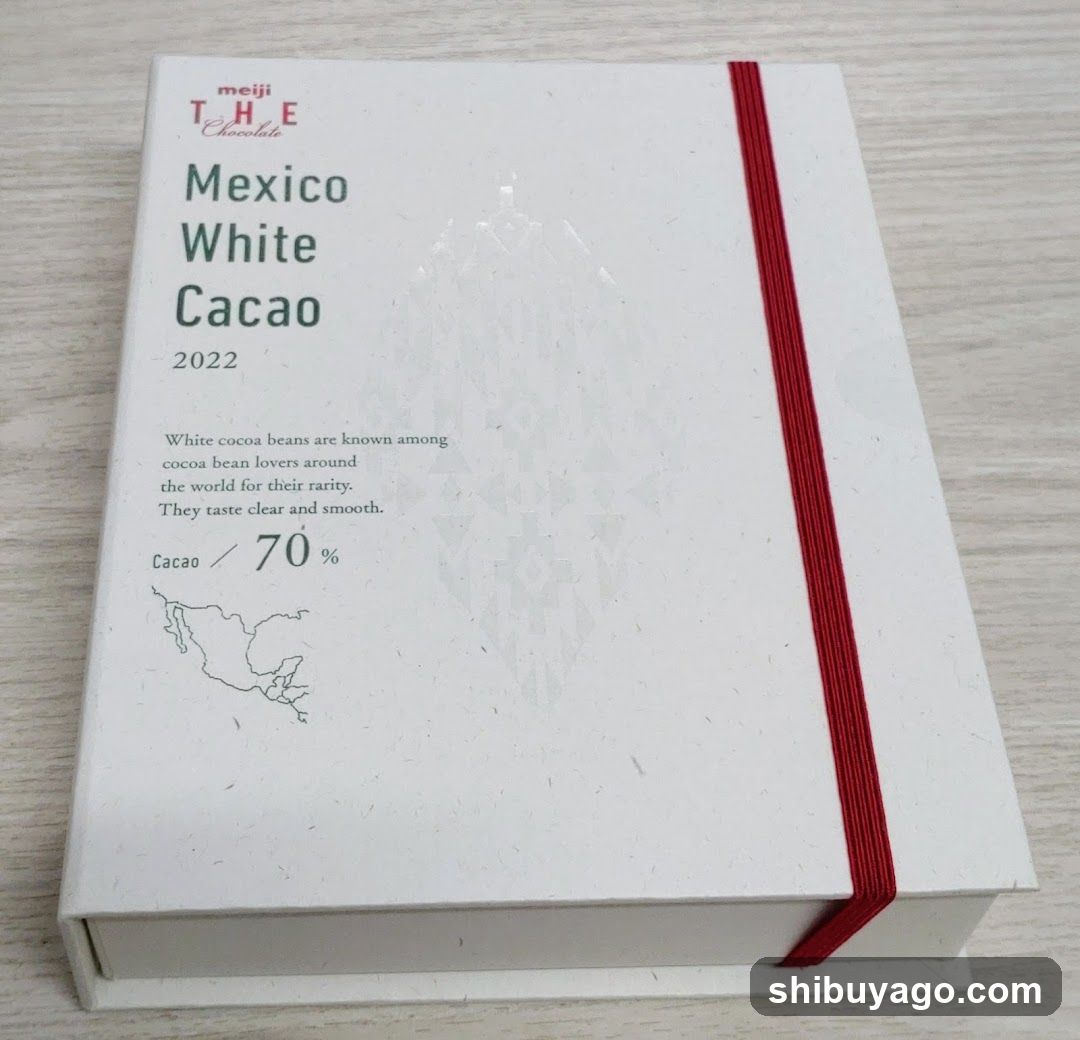 Meiji White Cacao Mexico 2022 Box