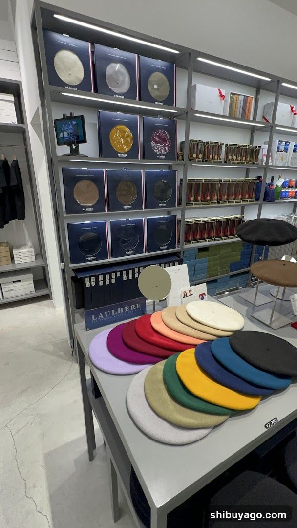 Hat Shop Interior Display