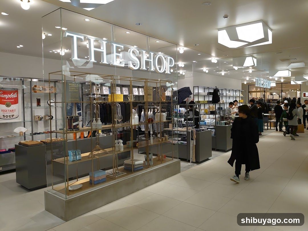 THE SHOP Interior View