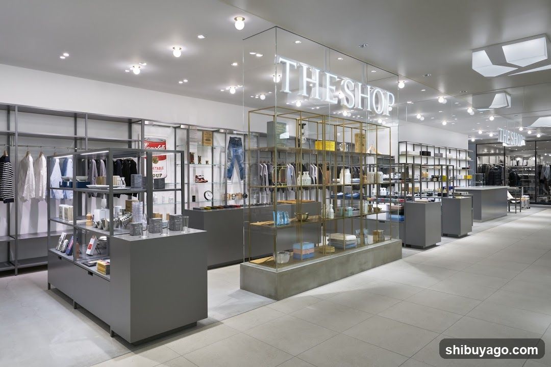 Modern Clothing Store Interior