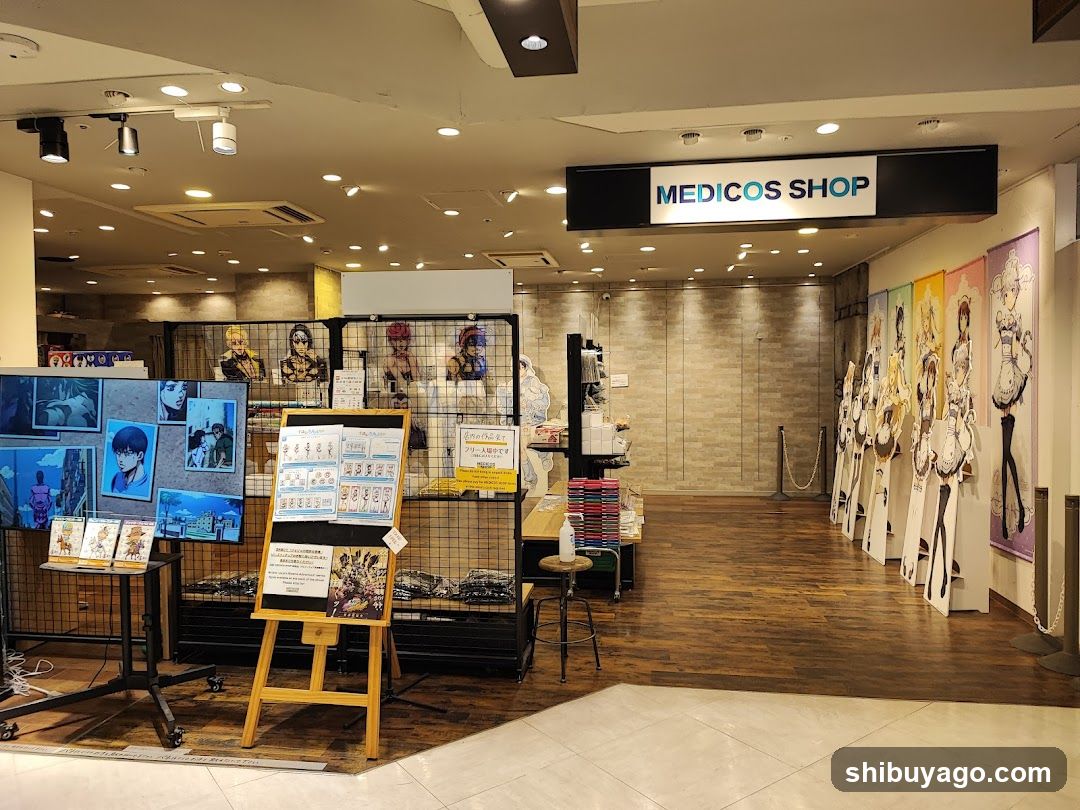 Medicos Shop Interior Display