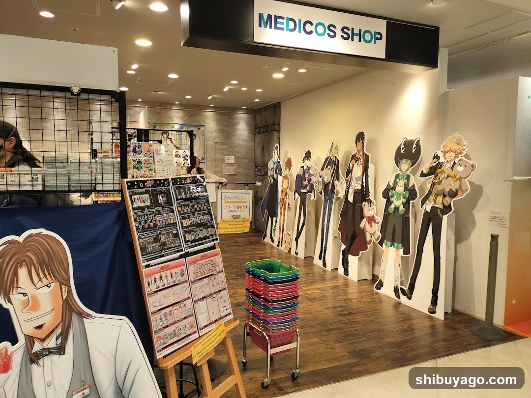 Medicos Shop Interior Display