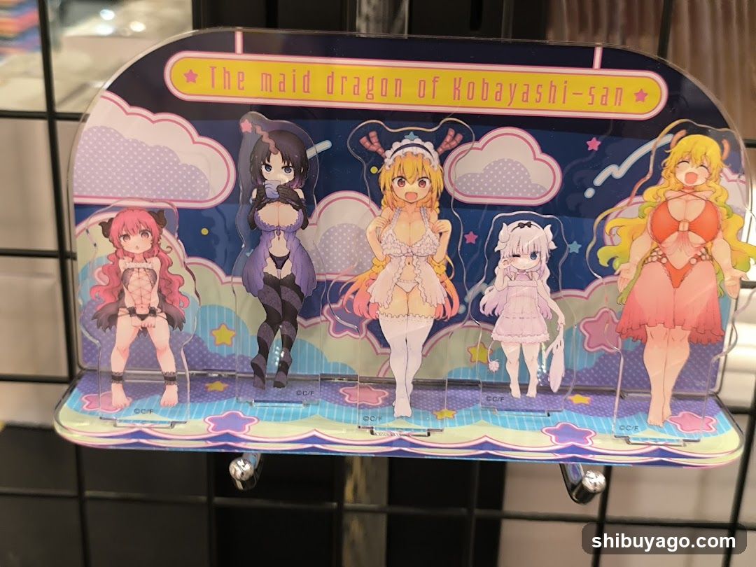 The maid dragon of Kobayashi-san acrylic stand display