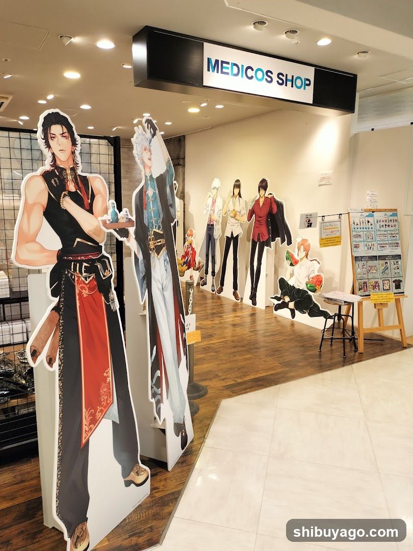 Medicos Shop Interior Display