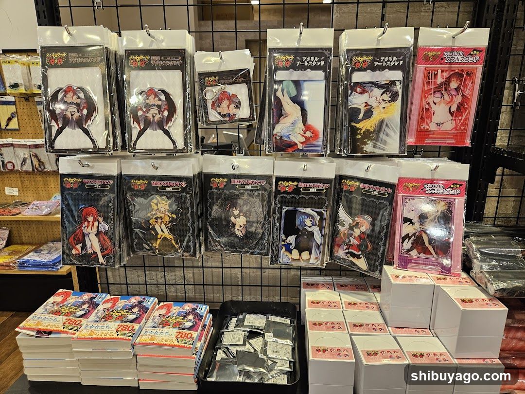 Anime Merchandise Display