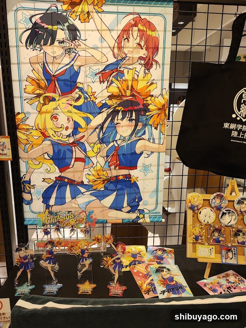 Anime Merchandise Display