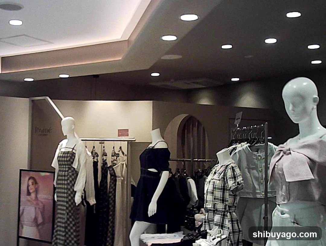 Fashion Store Interior Display