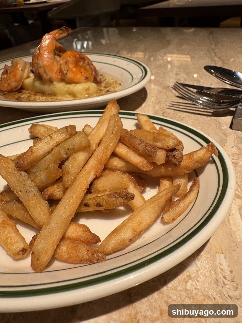 Fries and Shrimp Dish