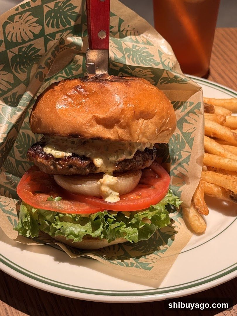 Burger with Fries
