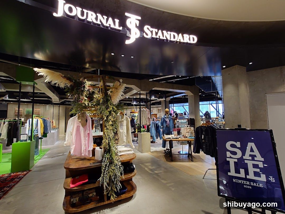 Journal Standard Store Interior