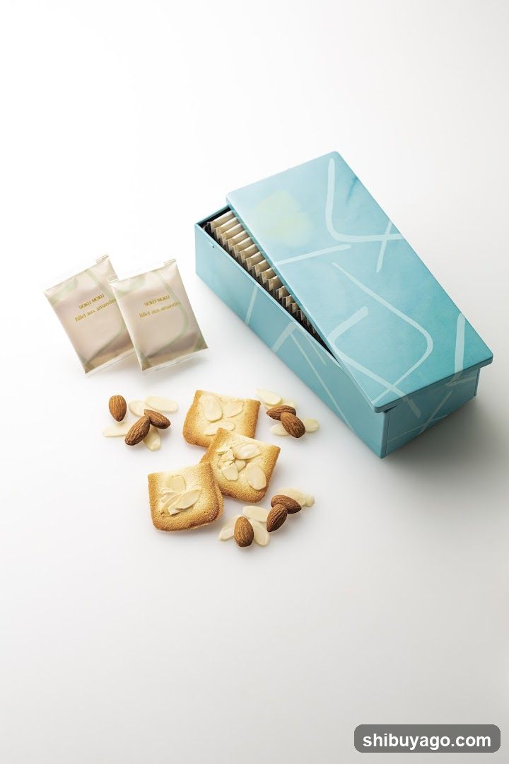 Almond Cookies and Tea Packets