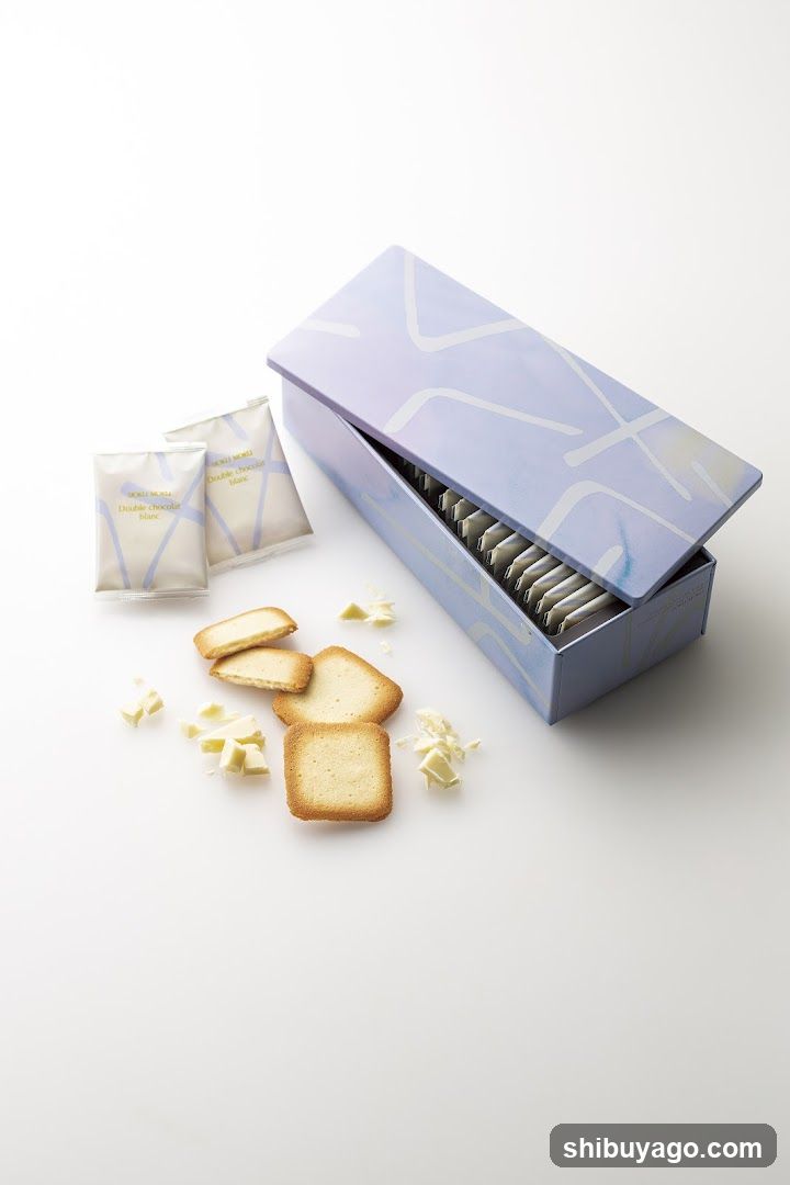 White Chocolate Biscuit Box