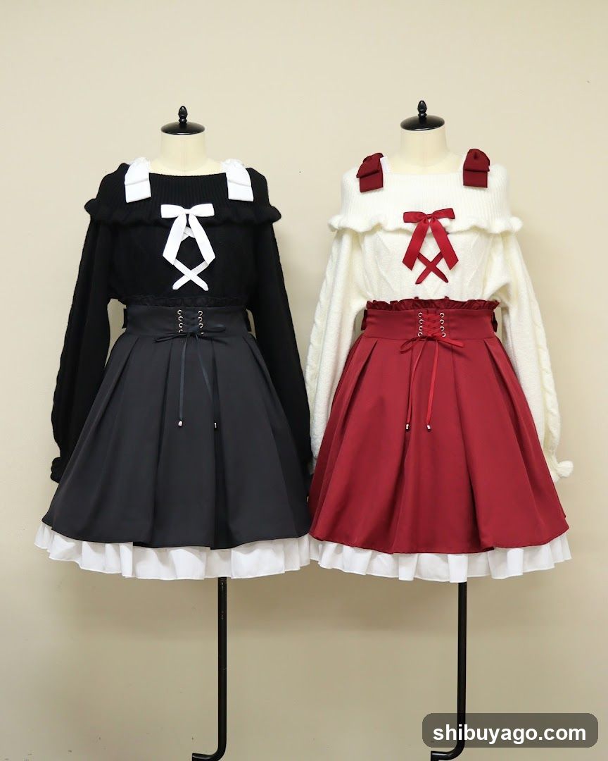 Lolita Fashion Outfit Display