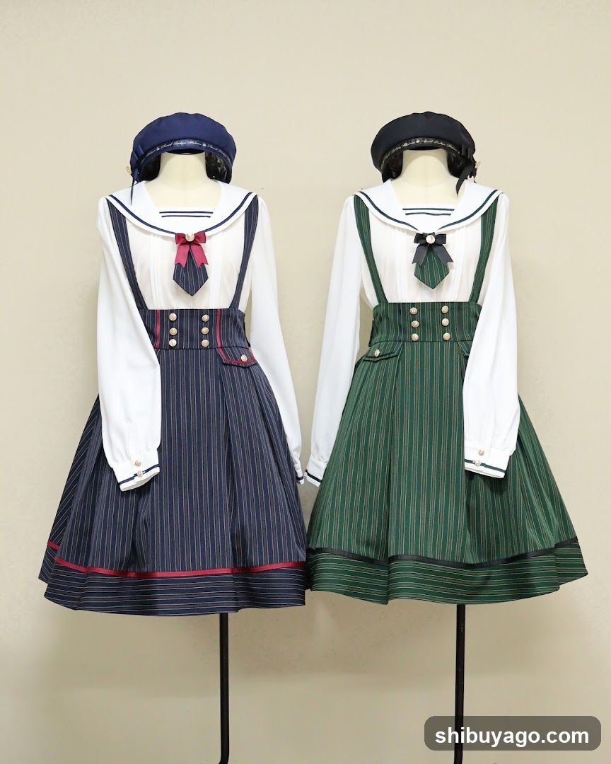 Sailor School Uniform Display