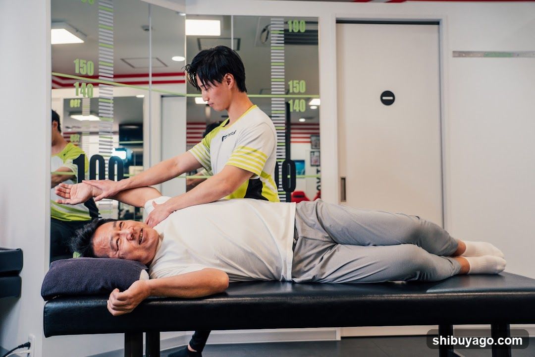 Physical Therapy Session in Clinic