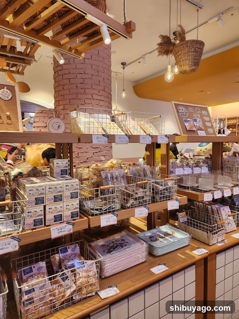 Interior of a bakery or cafe shop