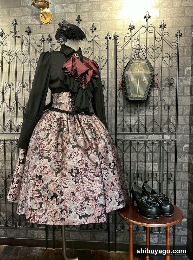 Gothic Lolita Fashion Display