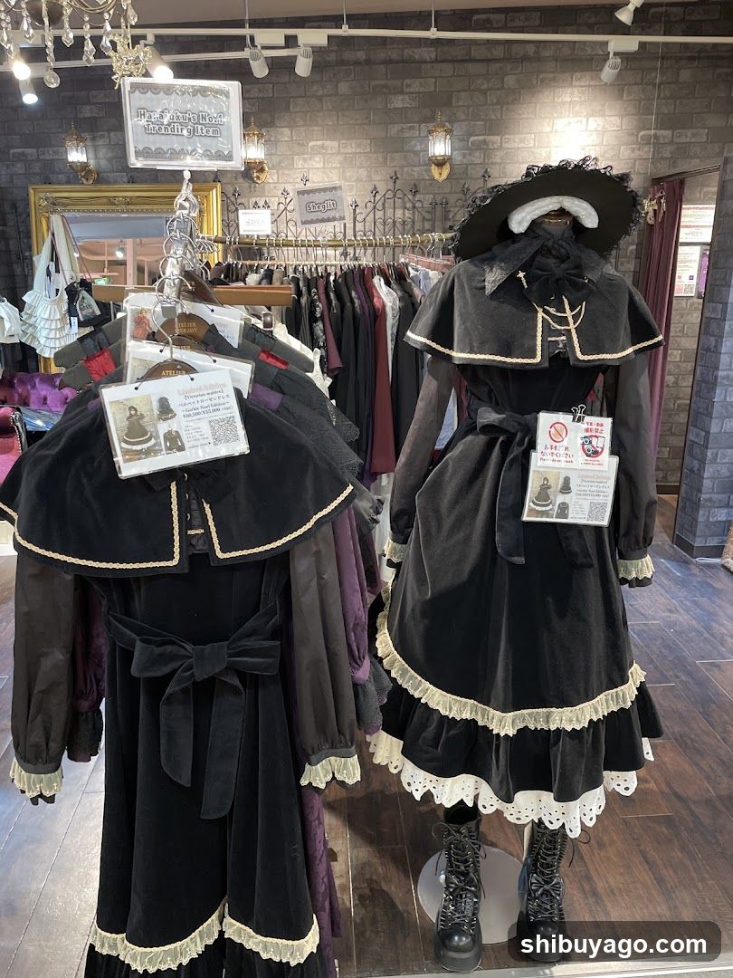 Vintage Clothing Store Interior