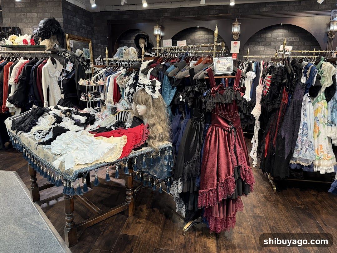 Lolita Fashion Store Interior