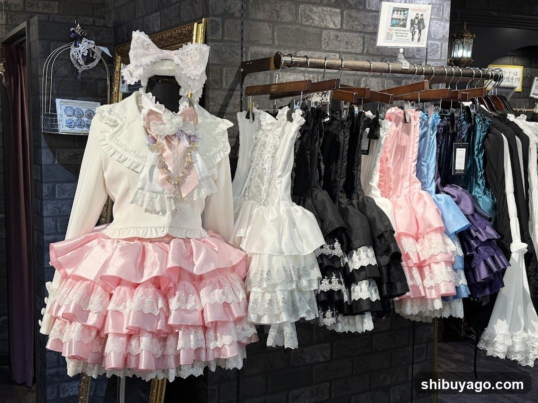 Lolita Fashion Store Interior Display