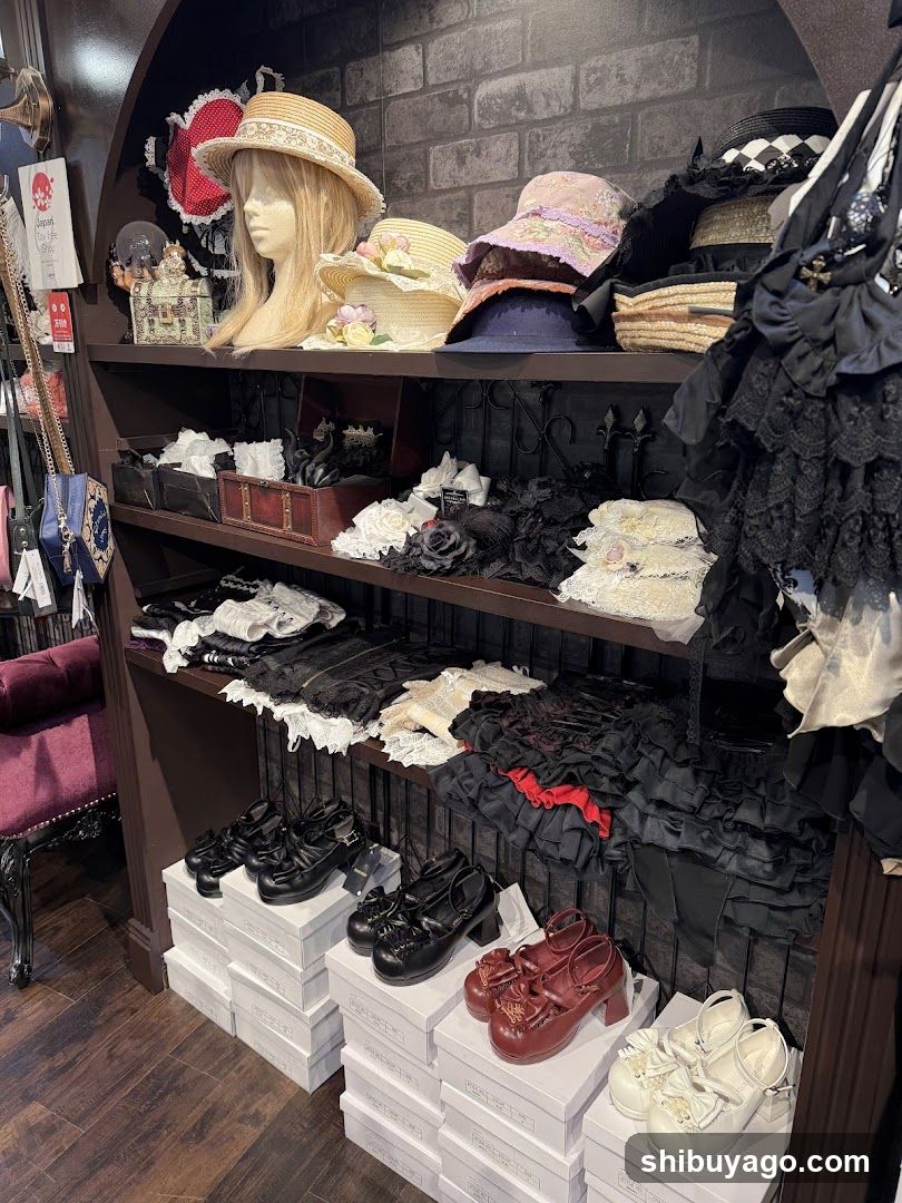 Lolita Fashion Store Interior Display