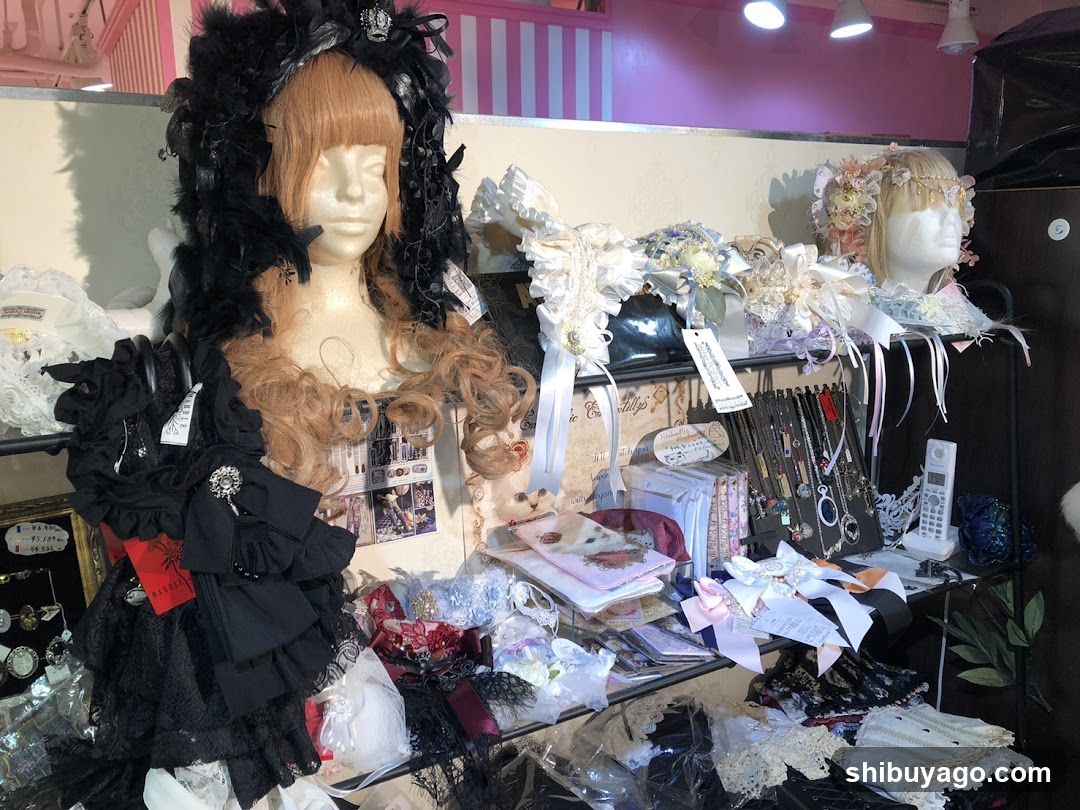 Lolita Fashion Accessories Display
