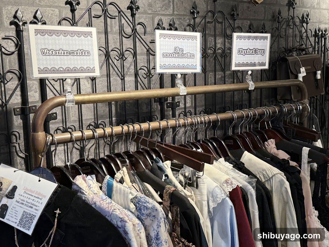 Victorian Maiden Clothing Display