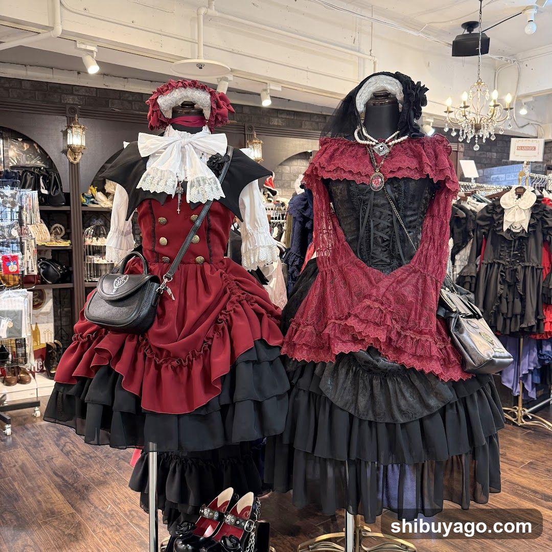 Lolita Fashion Display