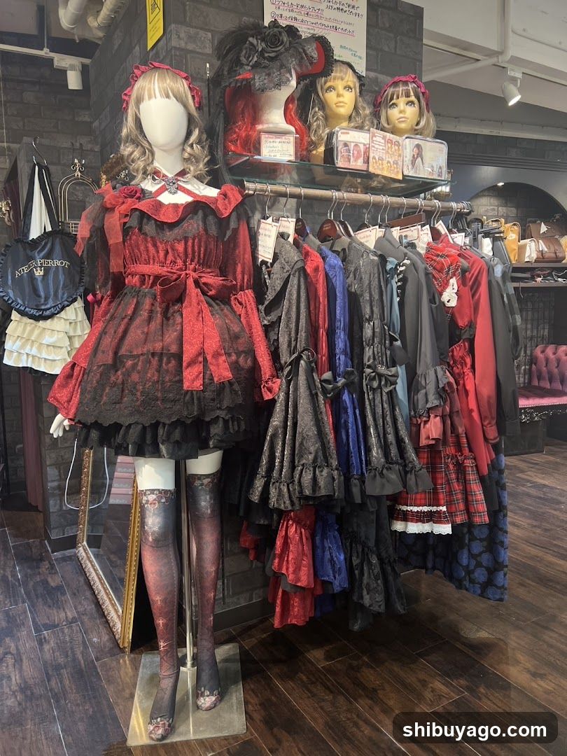 Lolita Fashion Store Interior Display