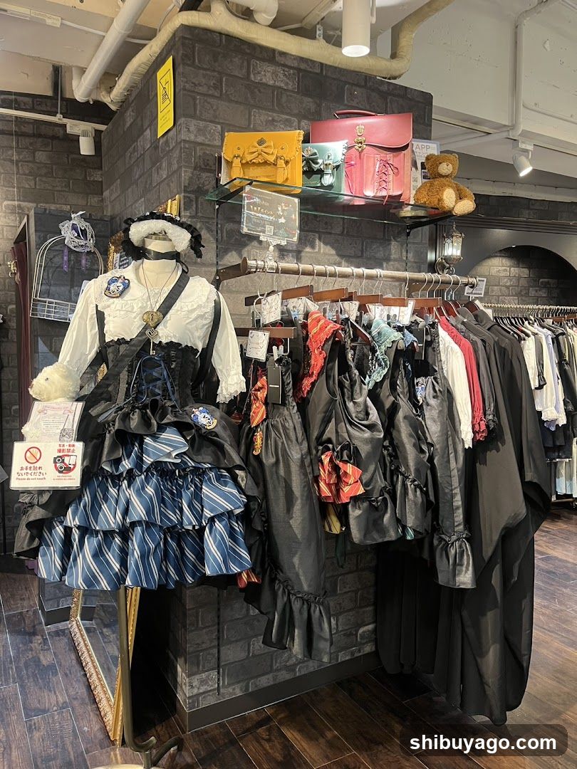 Lolita Fashion Store Interior Display
