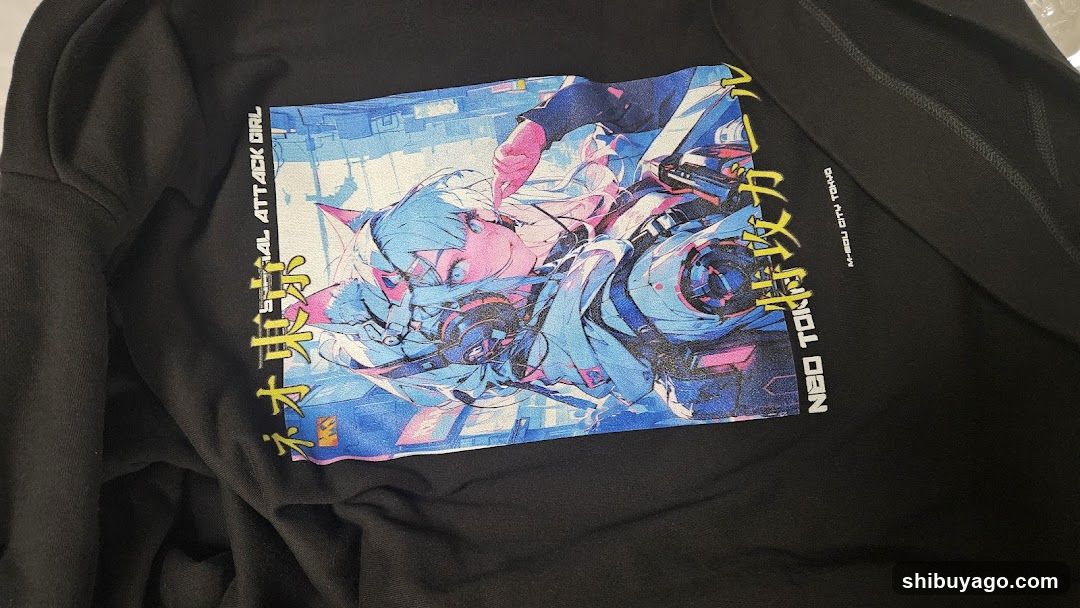 Neo Tokyo Attack Girl Hoodie