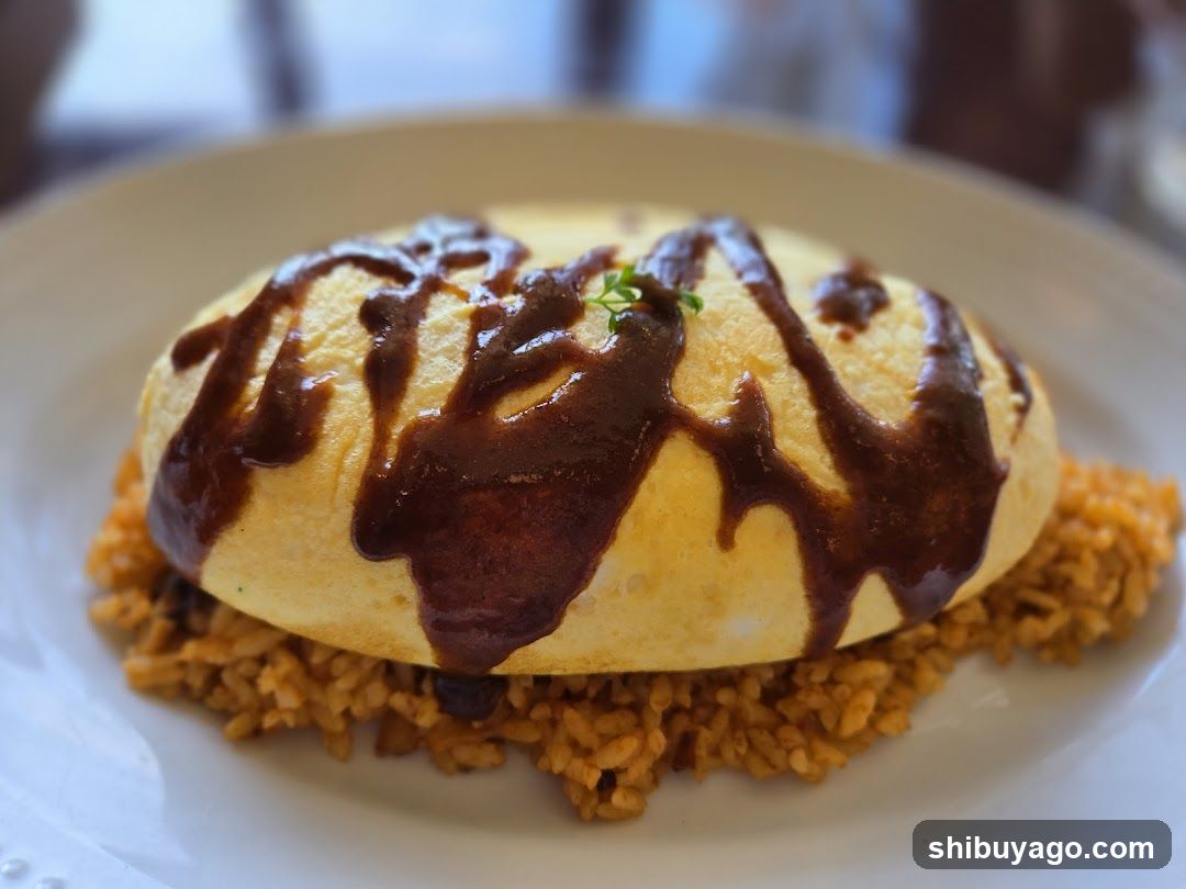 Omelette Rice Dish