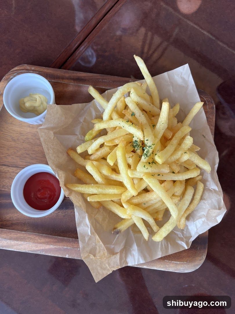 French Fries with Sauces