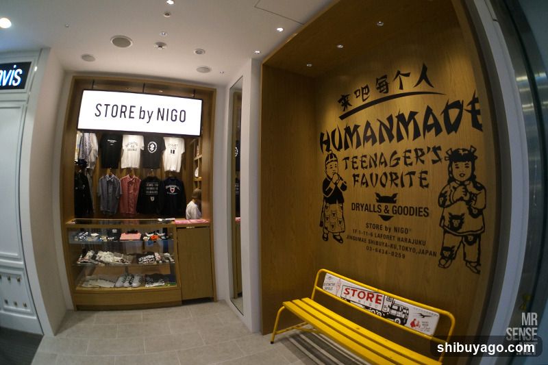Store Interior with Humanmade Wall Art