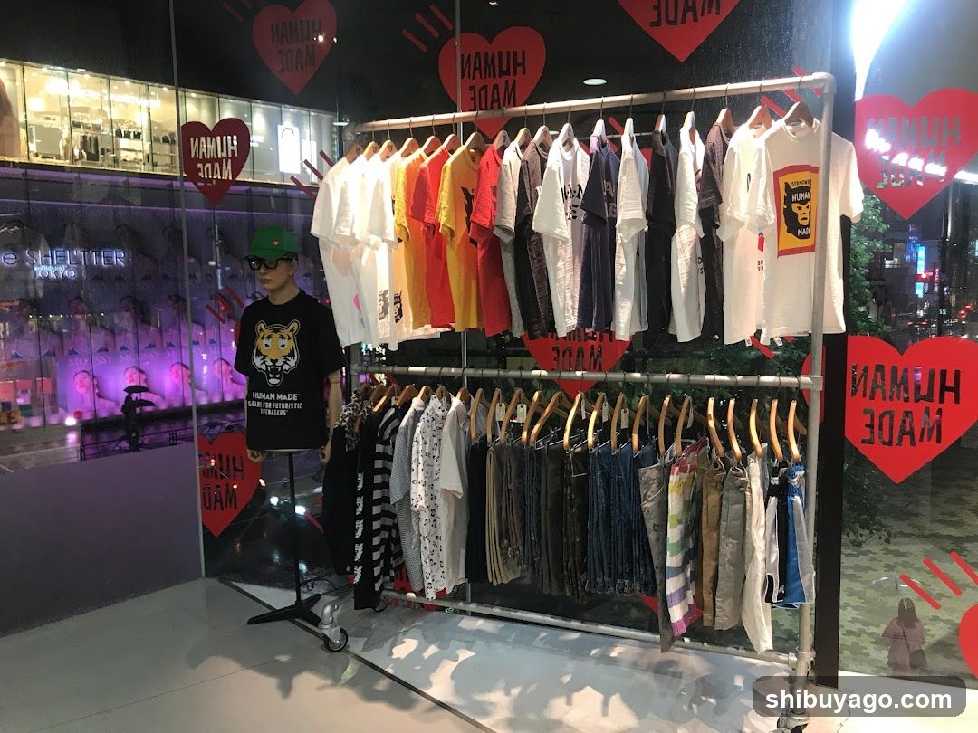 HUMAN MADE Storefront Display