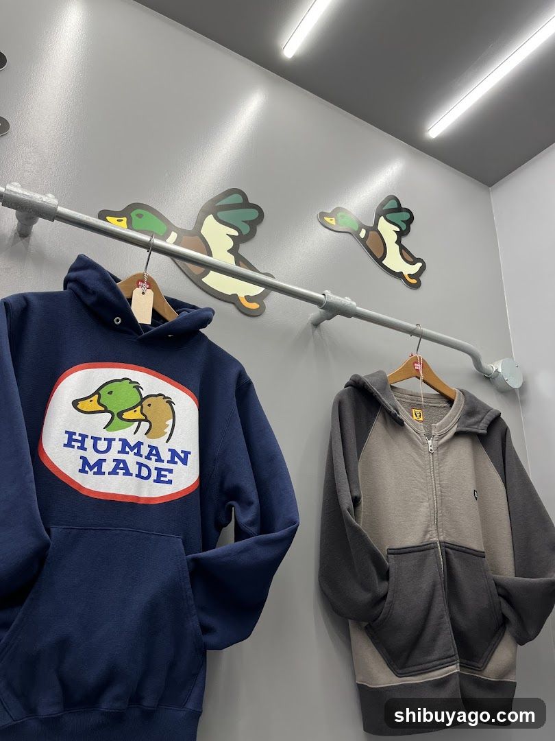 Human Made Hoodies Display