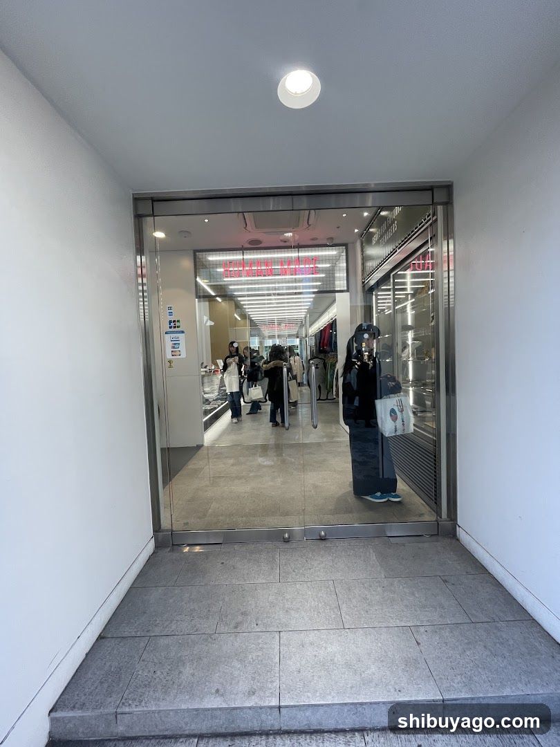 Store Entrance Interior View