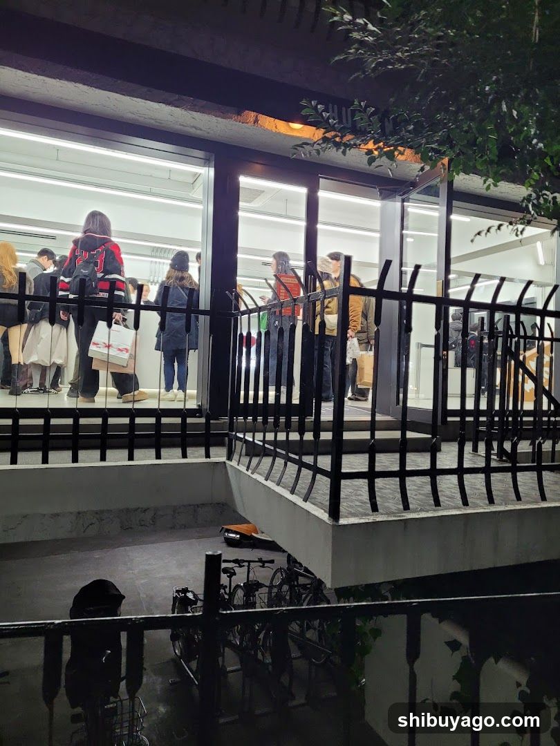 Store Entrance at Night