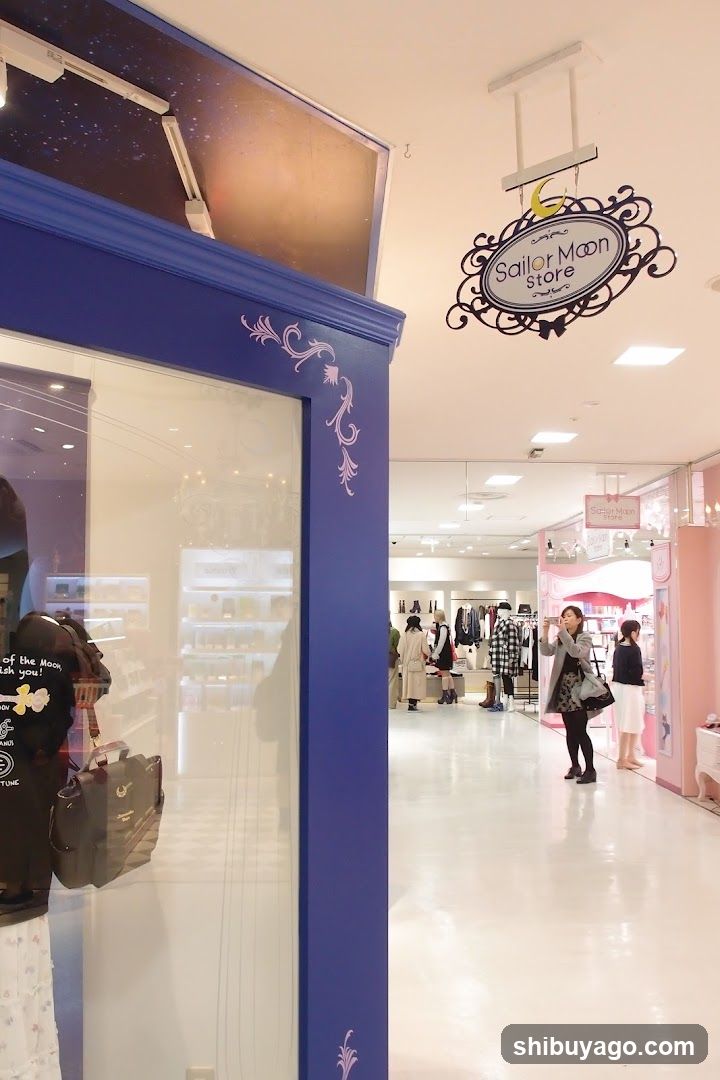 Sailor Moon Store Interior View