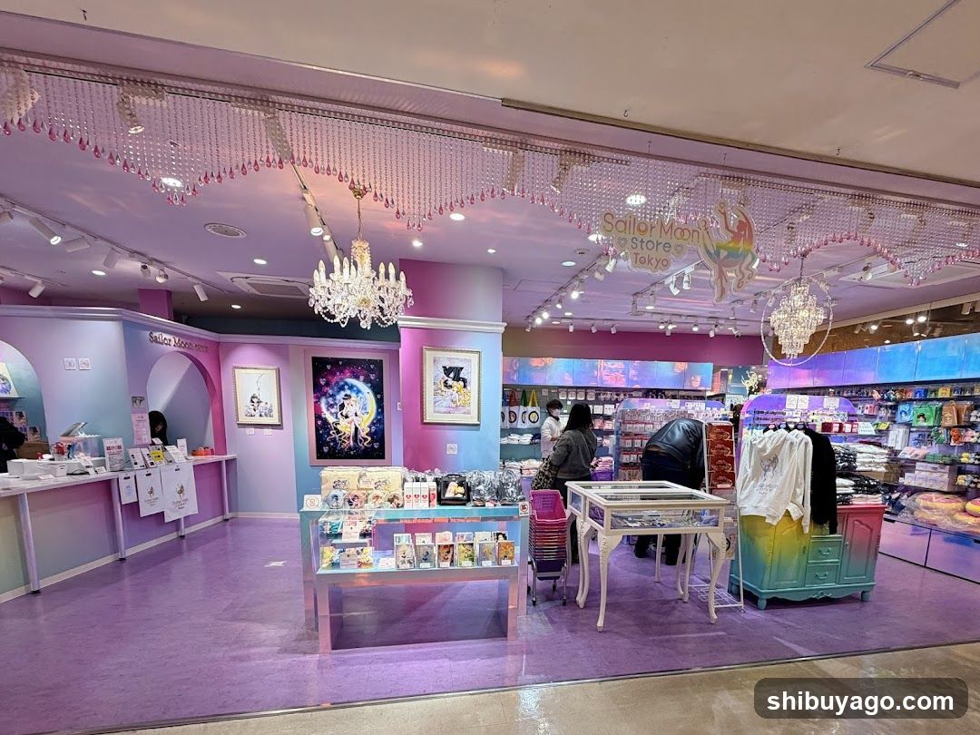 Sailor Moon Store Interior