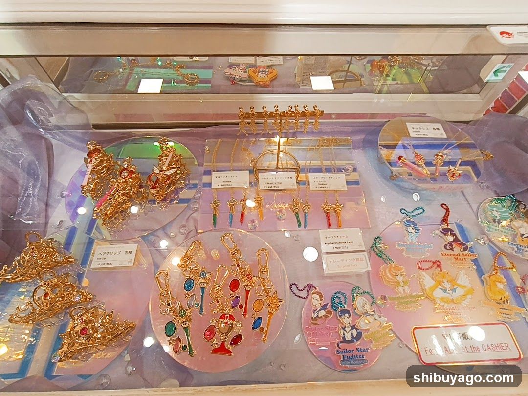 Sailor Moon Merchandise Display