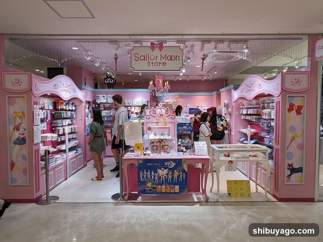 Sailor Moon Store Interior
